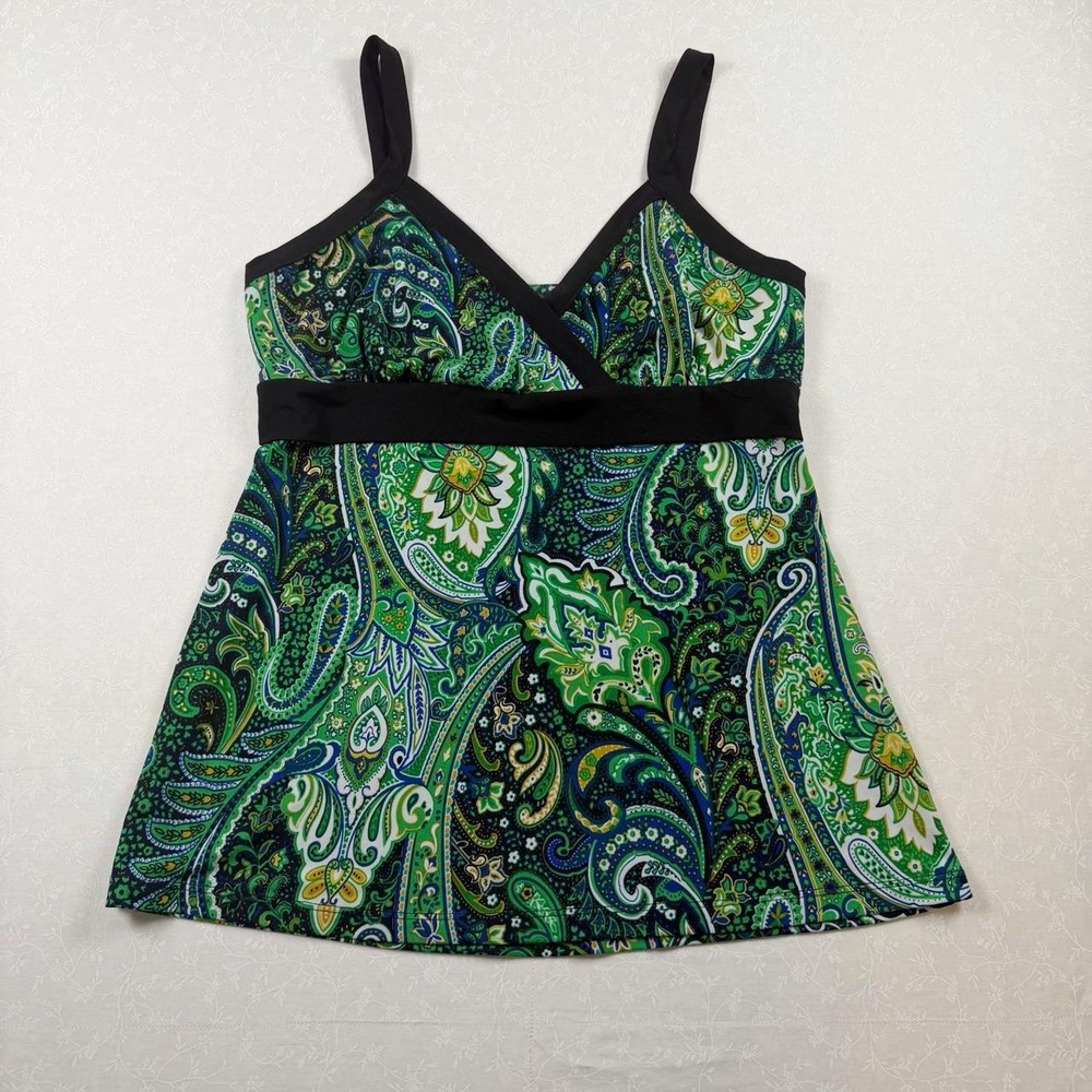 Y2K INC Paisley Babydoll Tank — Best for Size S